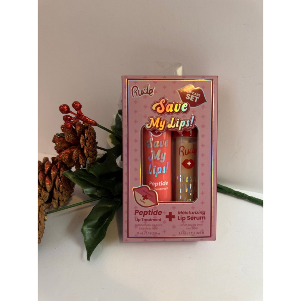 Rude “Save My Lips!” Peptide Lip Care Set